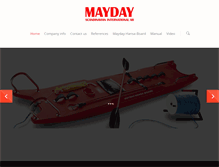 Tablet Screenshot of mayday-hansa-board.com